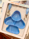 Blue Plane Feeding Set